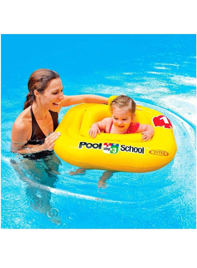 Deluxe Baby Float Pool School Toys, 1+ Years - Yellow 79x79cm