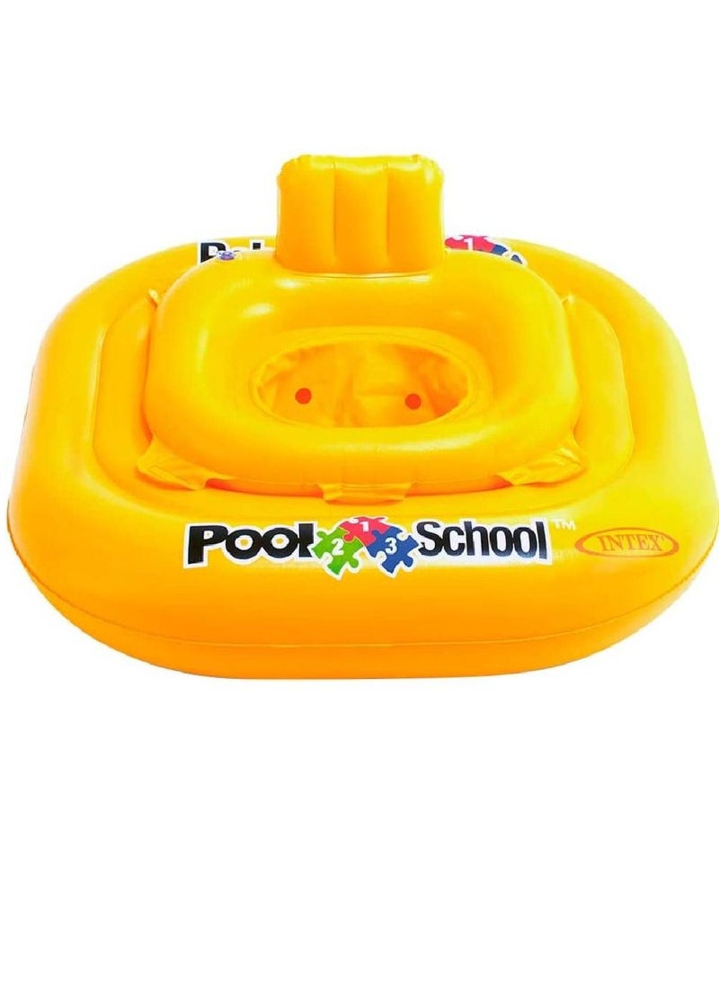 Deluxe Baby Float Pool School Toys, 1+ Years - Yellow 79x79cm