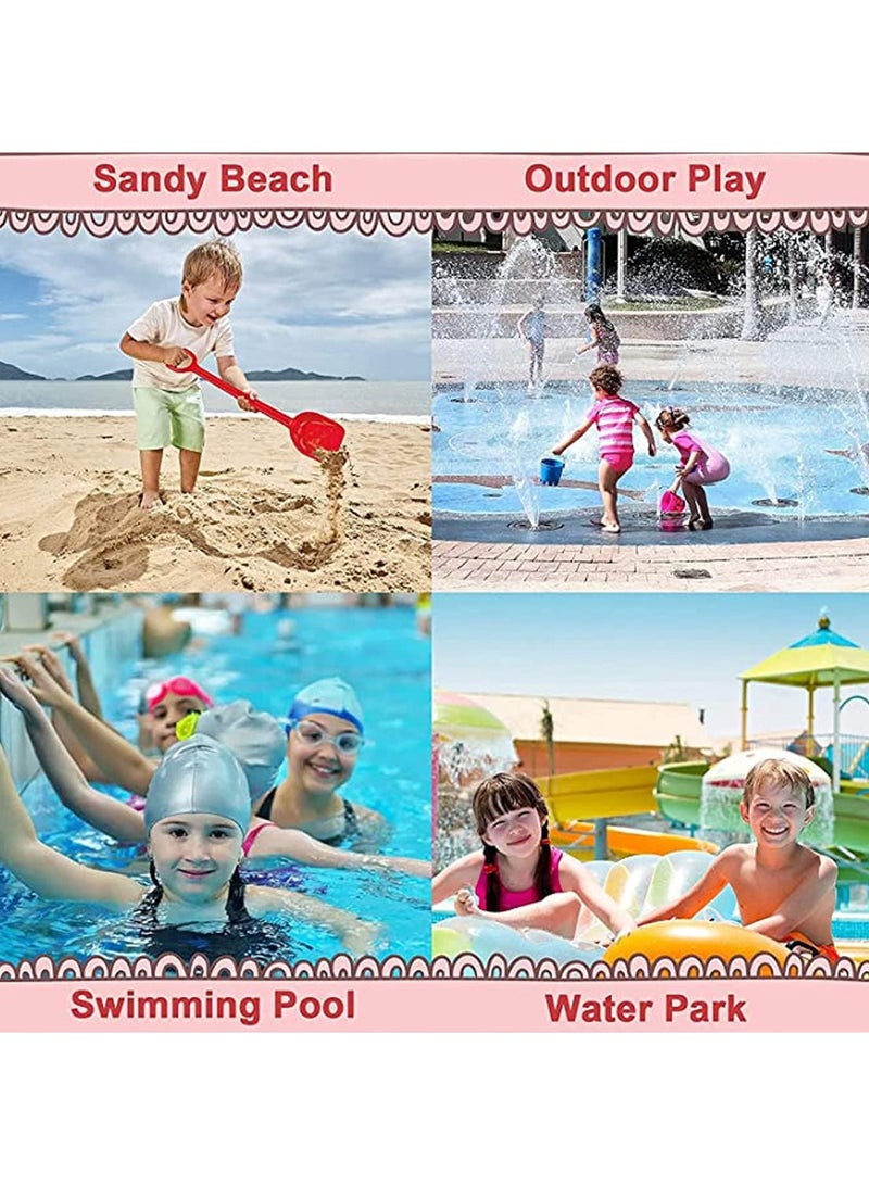 Toddler Swim Vest Kids Water Wings Arm Floaties for 30-50 Pounds Infant Safety Swim Aid Jumper Inflatable Swim Arm Bands Float Sleeves Swimming Armbands for Sea/Pool/Beach/Training (Little Blue shark)