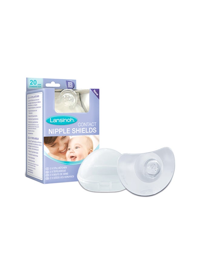 2-Piece Contact Nipple Shields