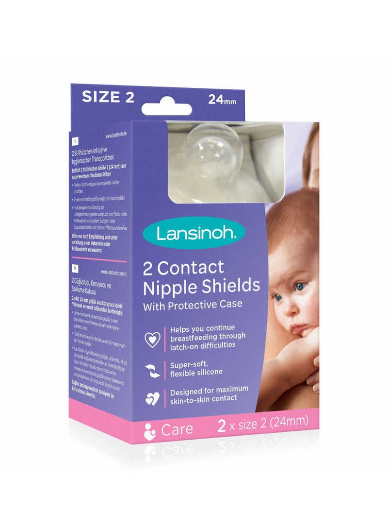 Contact Nipple Shield 24 mm 2 Pieces