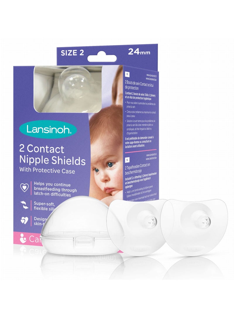 Contact Nipple Shield 24 mm 2 Pieces