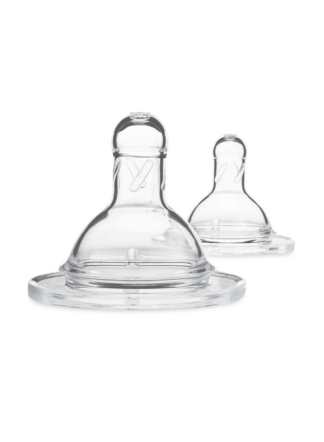 Slowflow Baby Bottle Nipples For Duo