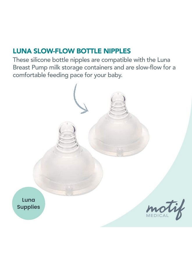 Slowflow Baby Bottle Nipples For Luna