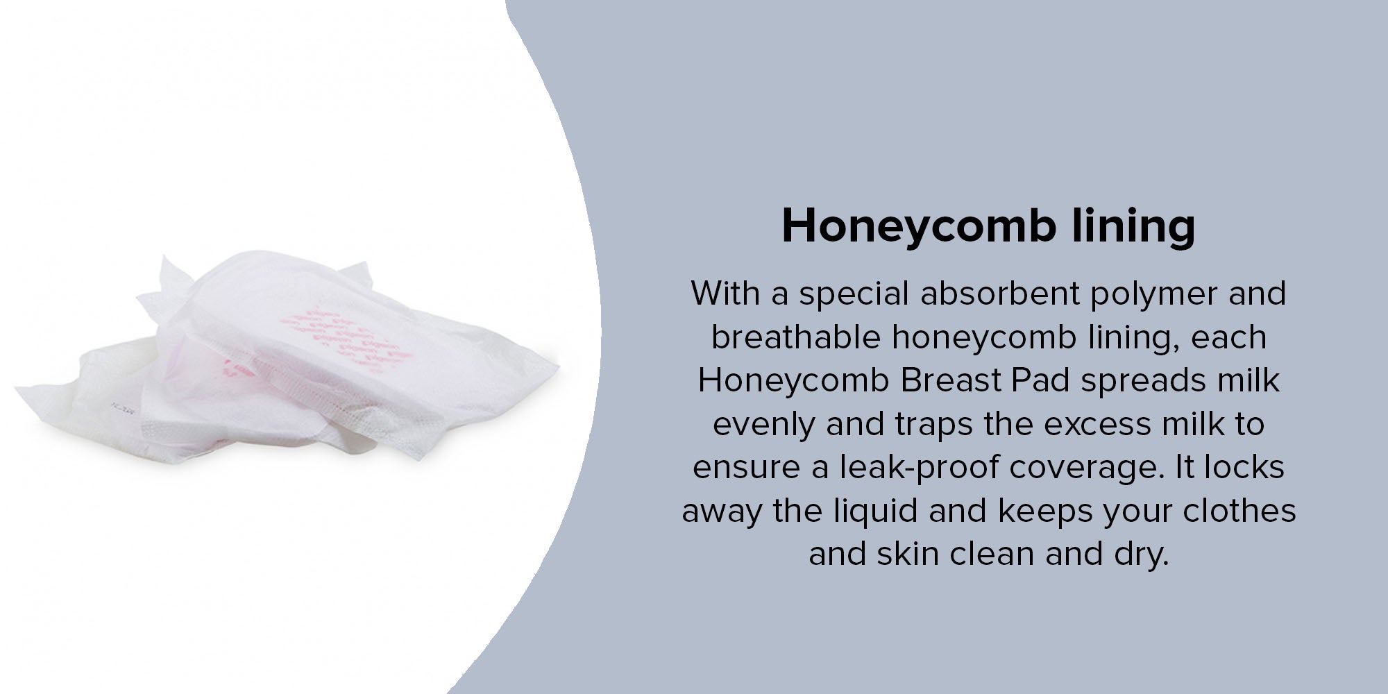 Honeycomb Breast Pad, Pack of 36