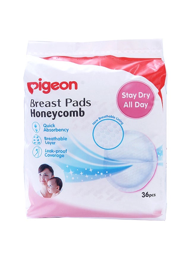 36-Piece Honeycomb Breast Pads Set