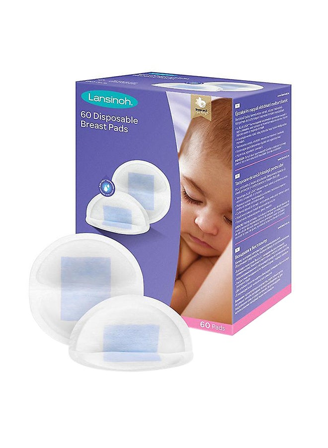 60-Count Disposable Breast Pad