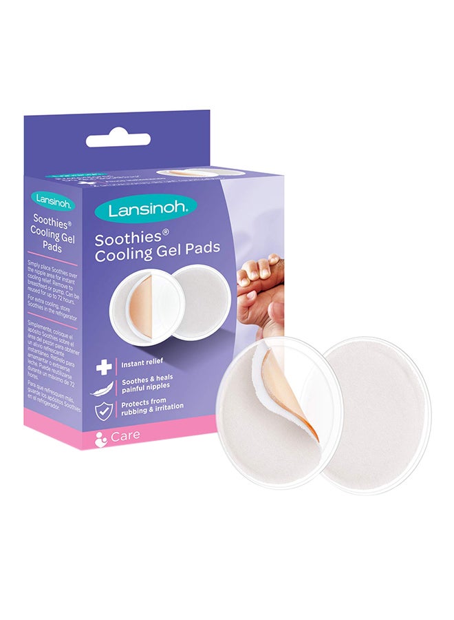 2-Piece Soothies Gel Pads For Breastfeeding Set