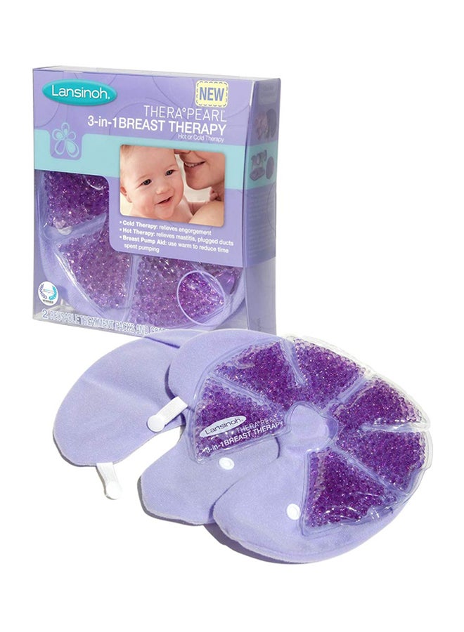 Pack Of 3 TheraPearl 2-In-1 Breast Therapy Pad Set