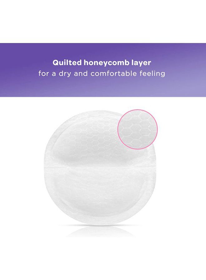 Pack Of 60 Honeycomb Lining Stay Dry Nursing Pads