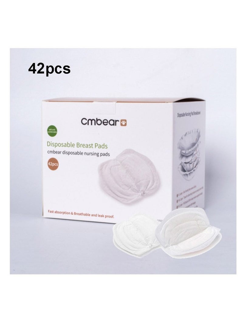 42-Piece Disposable Anti-Spill Breast Spill Pads
