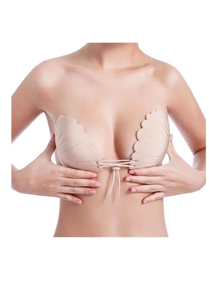 Silicone Nipple Covers, Shell-shaped Nipple Cover, Invisible Bra Breast Adhesive Bra for Women Reusable Adhesive Invisible Pasties for All Breasts (1Pcs)