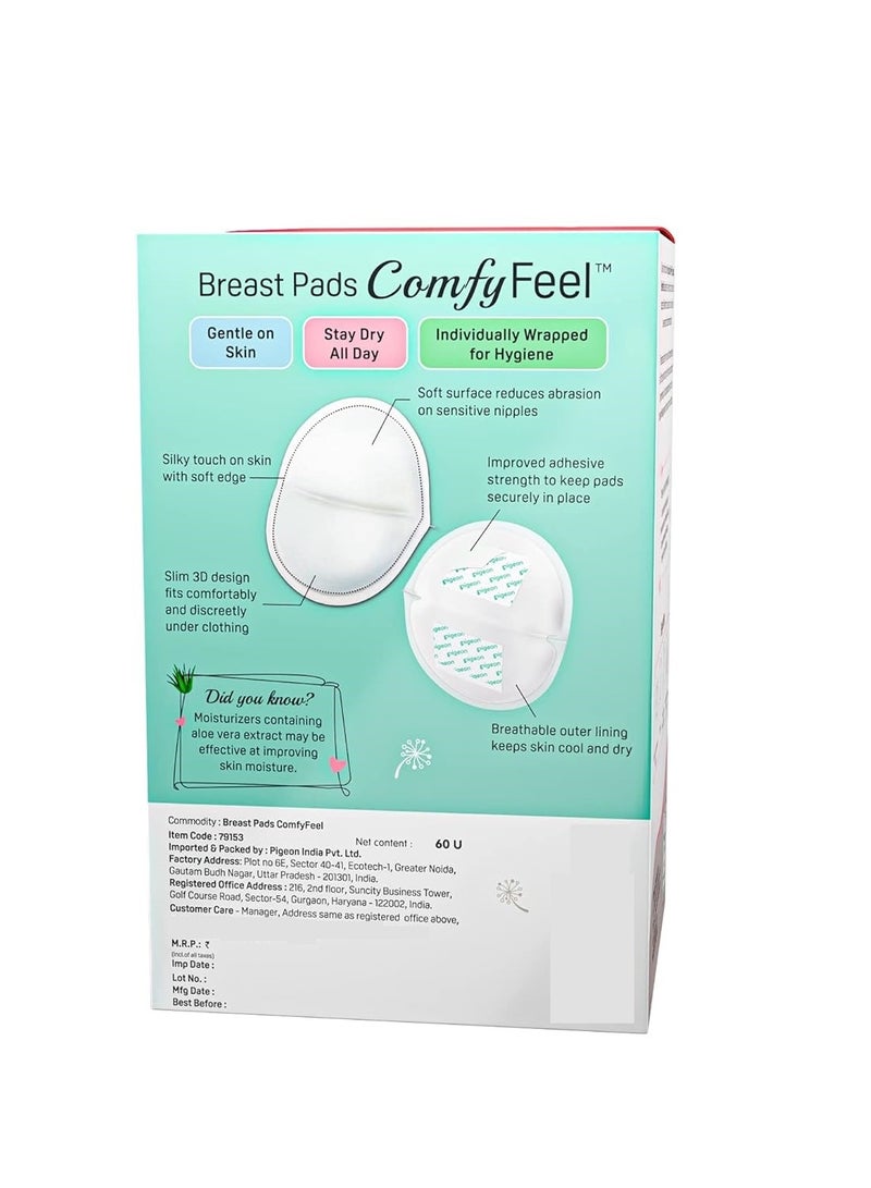 Brest Pads Comfy Feel 60 Pcs