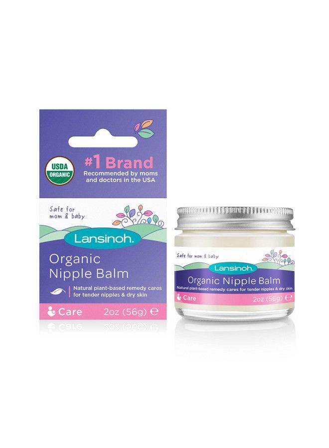 Organic Nipple Balm Breastfeeding Essentials 2 Ounces