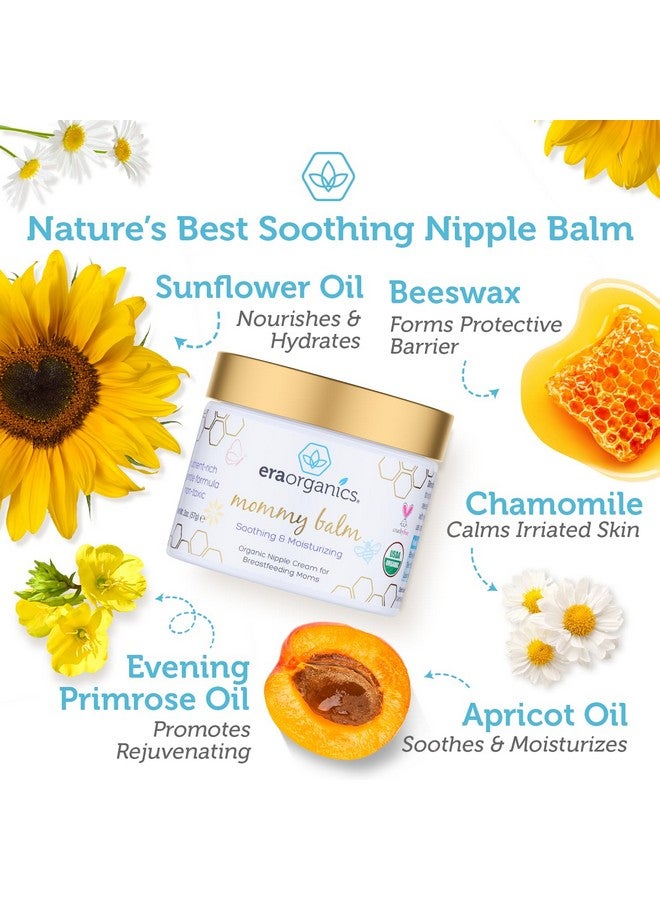 Soothing Nipple Butter Breastfeeding Cream Calming And Moisturizing For Chapped Sensitive Skin Usda Organic Nipple Cream For Breastfeeding Baby Friendly Organic Nipple Balm