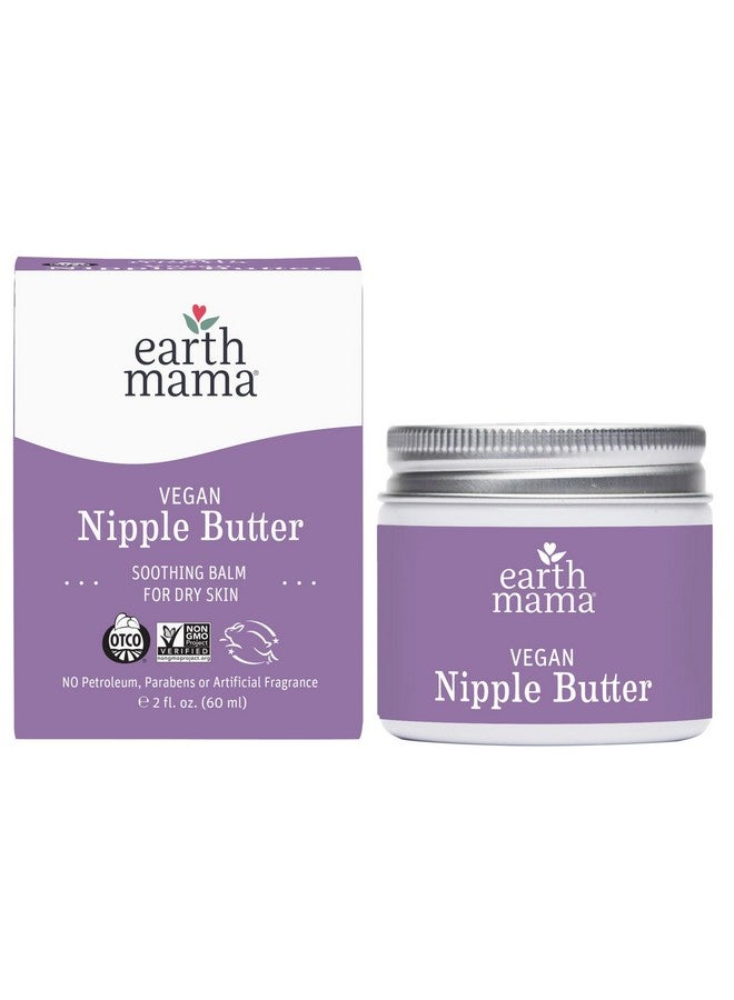 Vegan Nipple Butter Crueltyfree Breastfeeding Cream For Nursing Mamas Lanolinfree 2Ounce