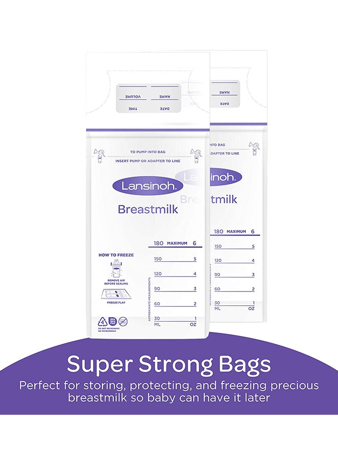 50-Piece Breastmilk Storage Bags