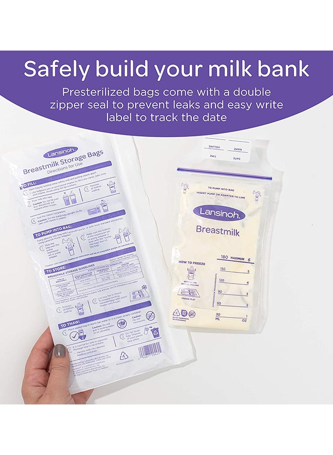 50-Piece Breastmilk Storage Bags