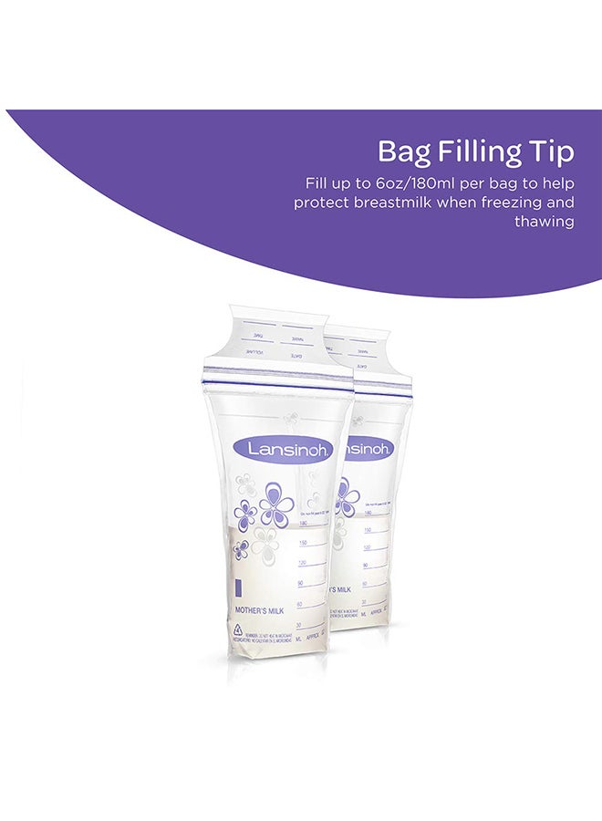 Breastmilk Storage Bag, 50 Counts