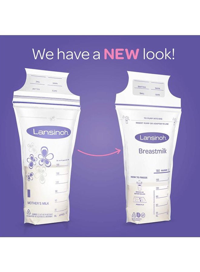 25-Piece Breastmilk Storage Bag Set