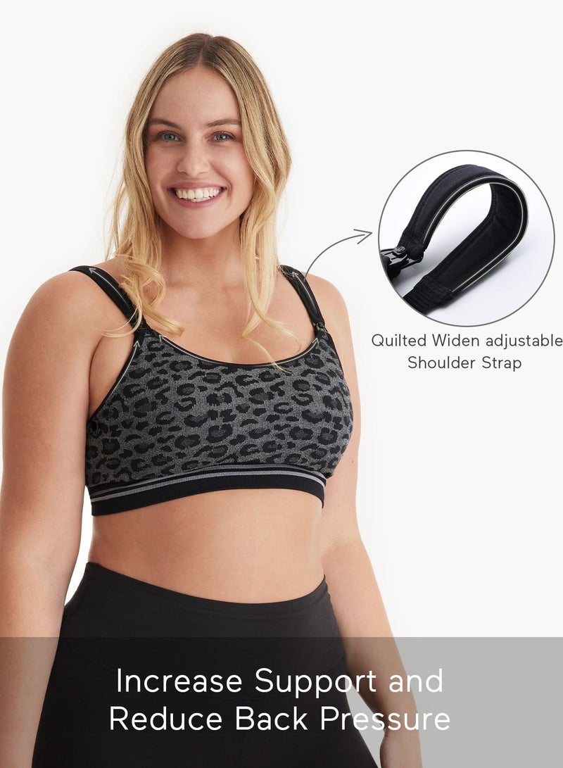 Hands Free Pumping Bra, Maternity Nursing Bras Support for Spectra, Medela, Elvie, Willow and More