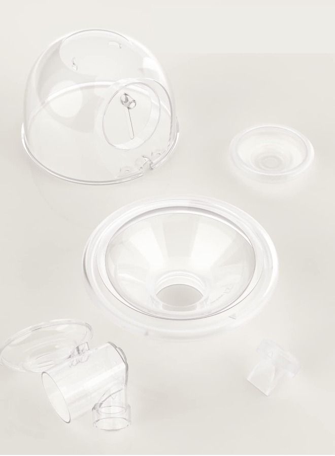 Full Set Collector Cup Only Compatible with Momcozy S9 Pro/S12 Pro NOT for S9/S12. Original S9 Pro/S12 Pro Breast Pump Replacement Accessories 180ML
