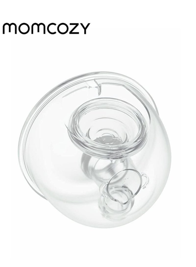 Full Set Collector Cup Only Compatible with Momcozy S9 Pro/S12 Pro NOT for S9/S12. Original S9 Pro/S12 Pro Breast Pump Replacement Accessories 180ML