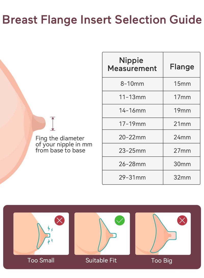 Linker Compatible with Momcozy S9 Pro/S12 Pro Wearable Breastpump. Original S9 Pro/S12 Pro Breast Pump Replacement Accessories, 1 Pack
