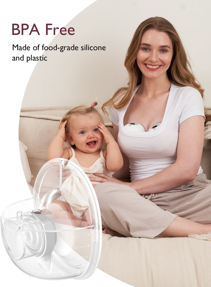 Momcozy Full Set Collector Cup Only for Momcozy M5, Original M5 Breast Pump Replacement Accessories