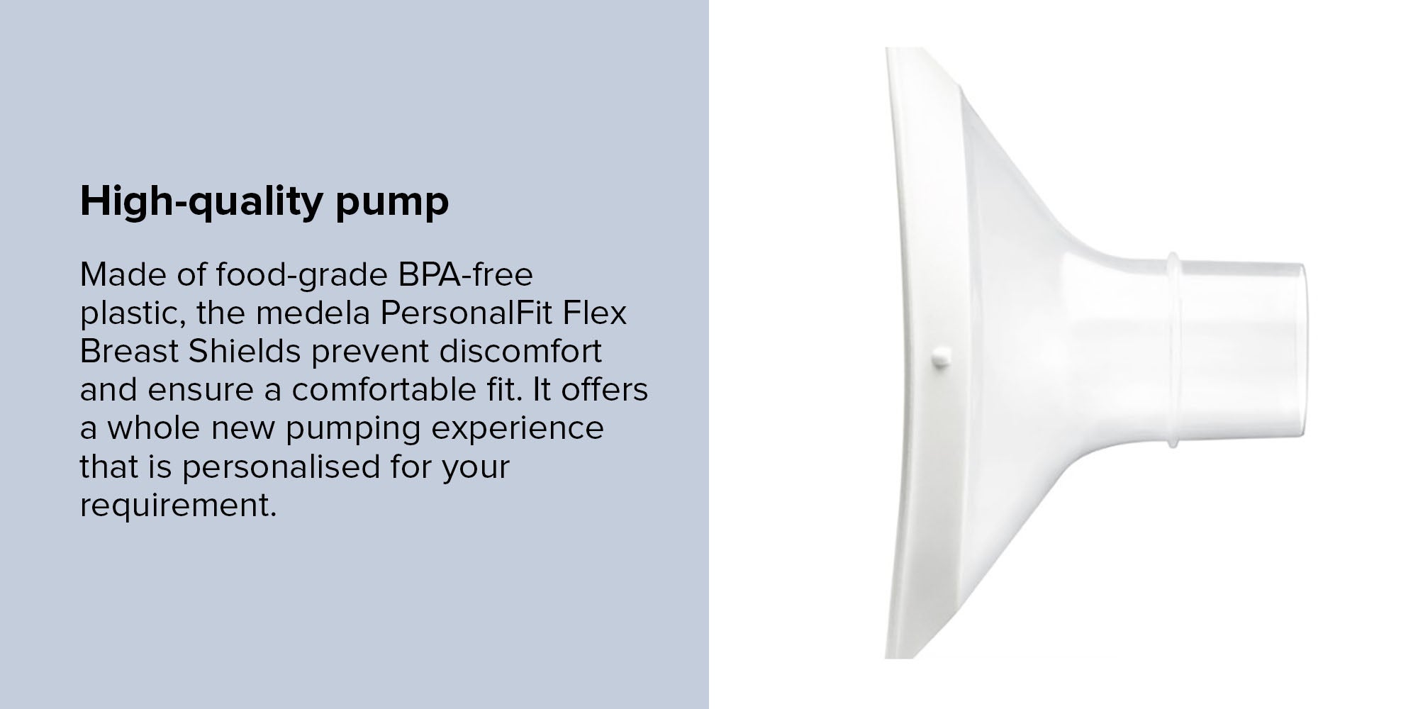 Pack Of 2 New Personal Fit Flex Breast Shield - Small - Enhanced Comfort And Fit, Improved Milk Flow, Adaptable To Your Shape