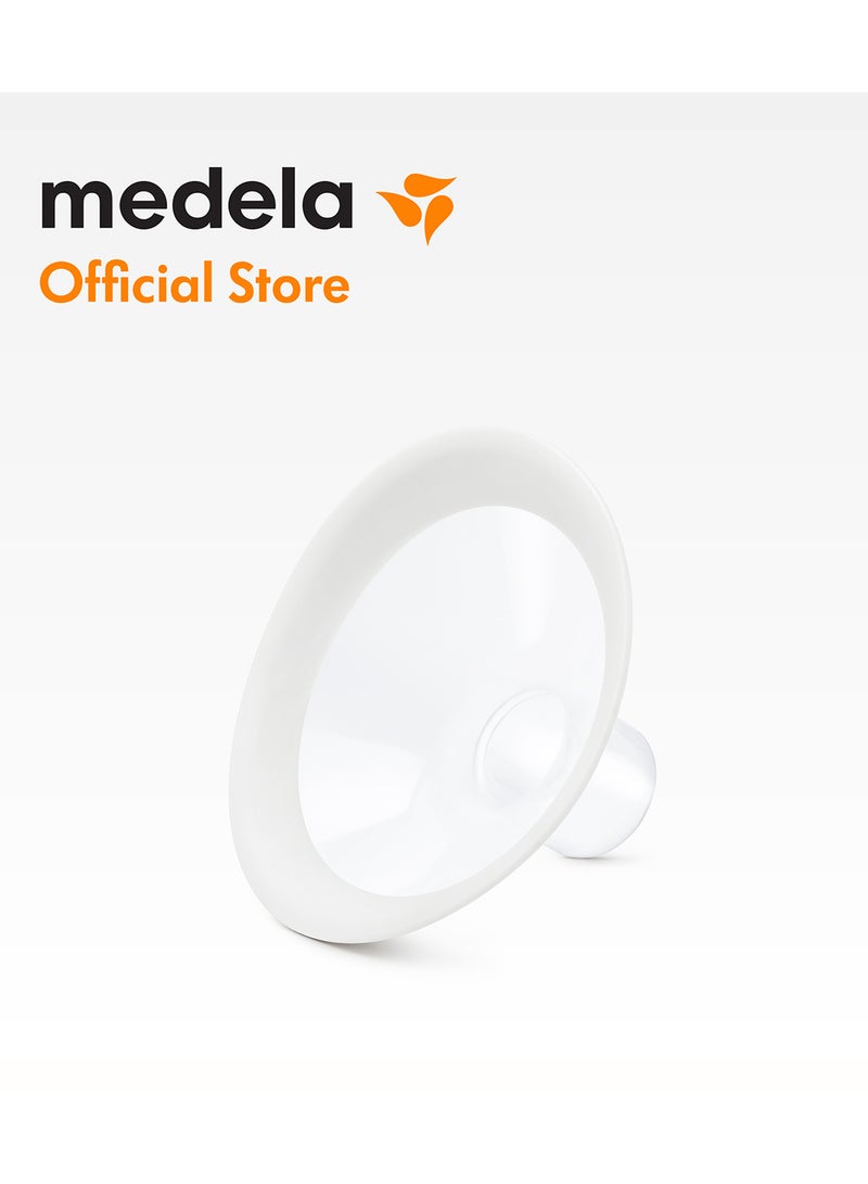 Pack Of 2 New Personal Fit Flex Breast Shield - Medium - Enhanced Comfort And Fit, Improved Milk Flow, Adaptable To Your Shape