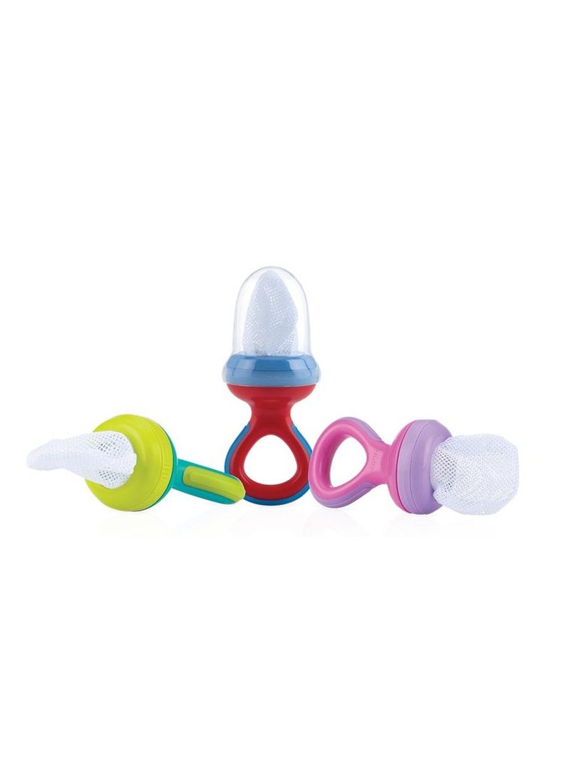 Nibbler Pacifier 6M+ 5397-Red/Blue