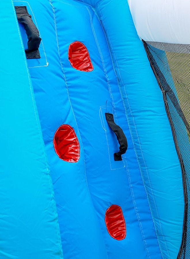 Mini Inflatable Bounce House With Water Slide And Ball Pit Pool