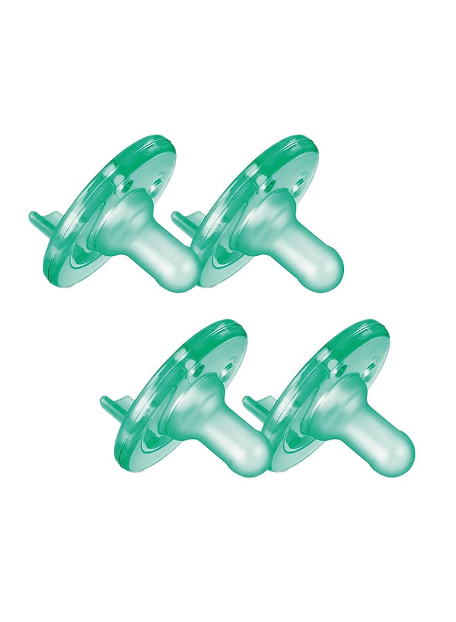 Soothie Pacifier, 0-3 Months, 4 Pack