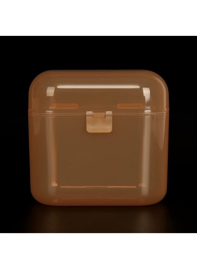 Pacifier Case Pacifier Container Can Storage 2 Pacifiers Baby Pacifier Holder Case For Travel Bpa Freebrown