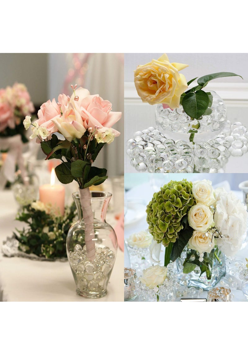 60000 Transparent Hydrogel Jelly Bead Vase Filling Floating Pearl Candle Making Wedding New Year Decoration Flower Arrangement