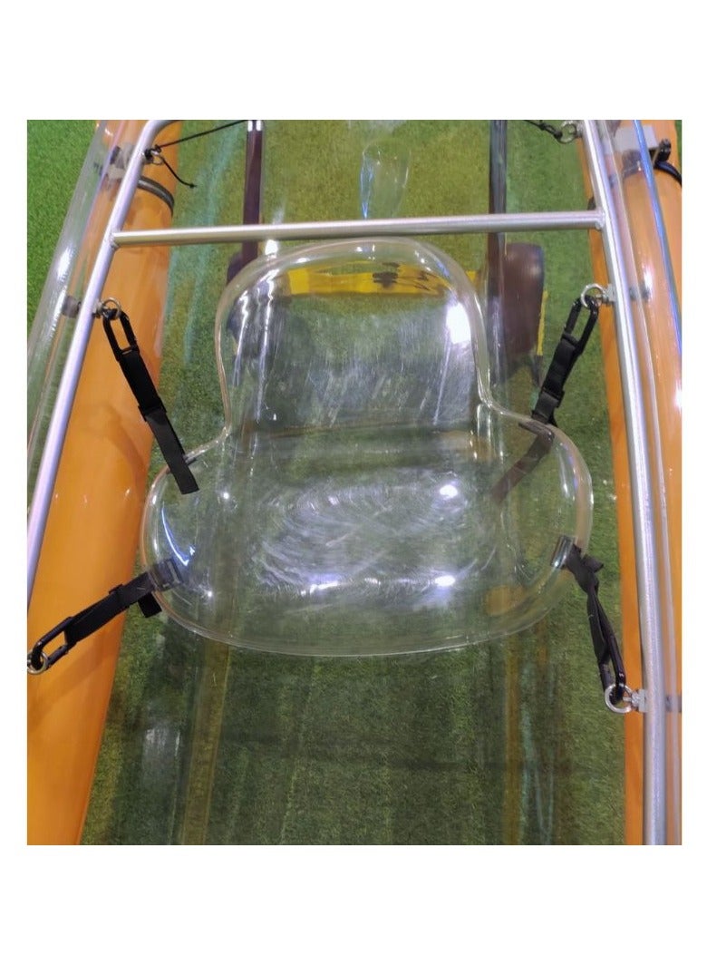 seat belt for transparent kayak seat