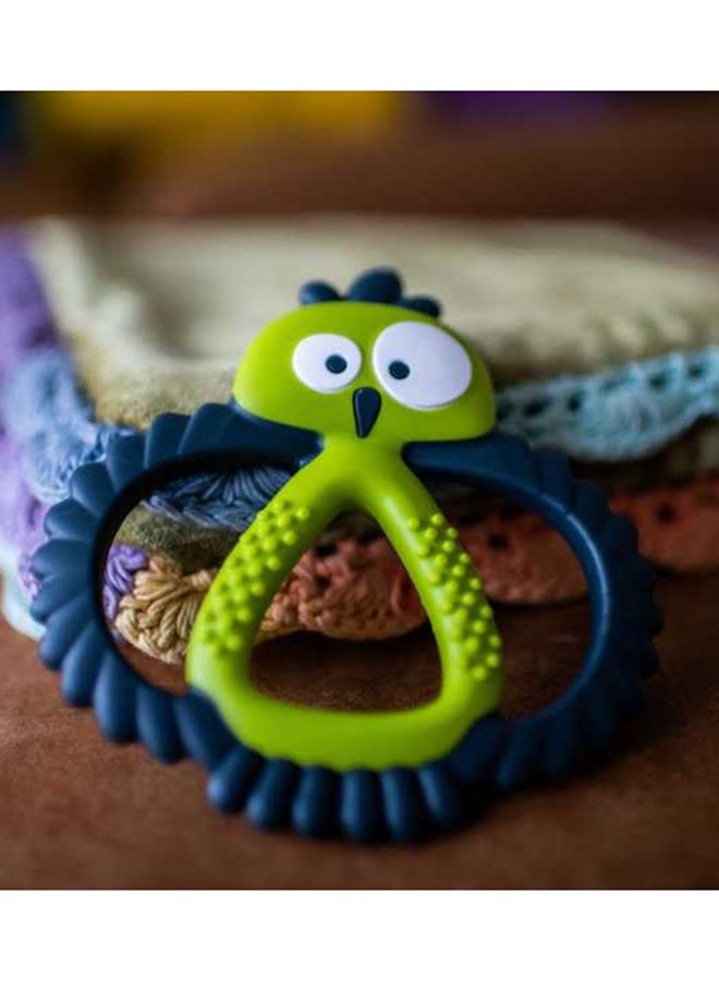 Kalani Maxi Sensory Teething ToyFor Babies, Medical Grade Silicone Teether, 3m+