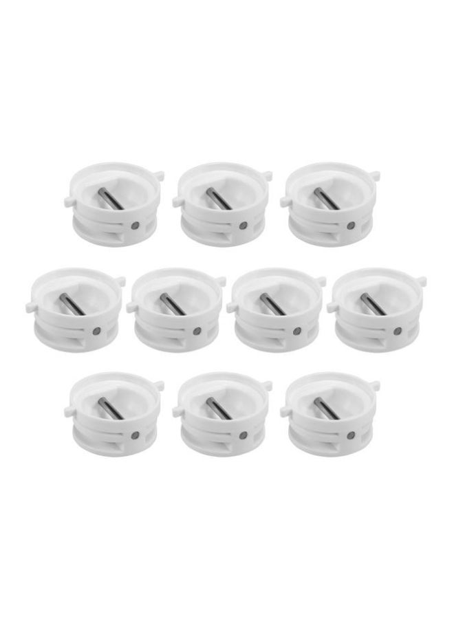 10-Piece Surfing Leash Plugs With Pin 14x1.5x8cm