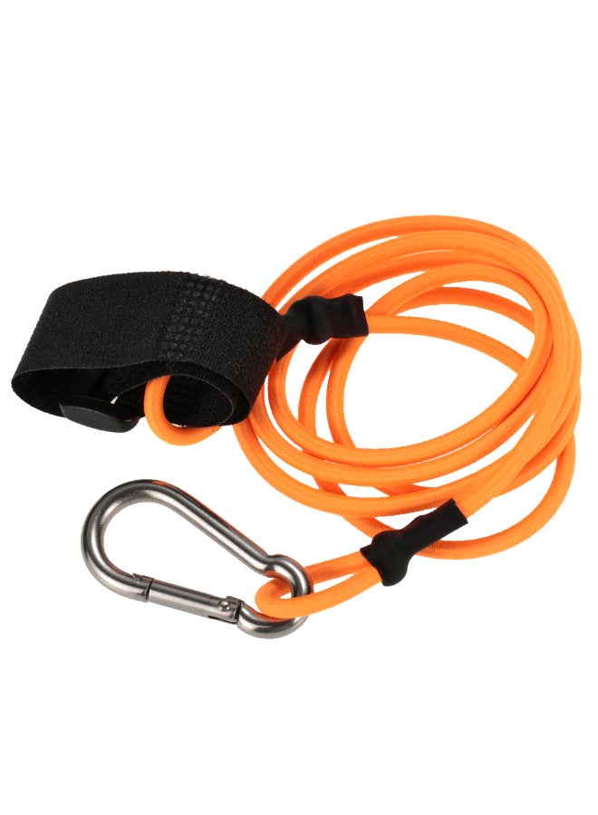 Kayak Canoe Safety Paddle Leash With Carabiner 103cm