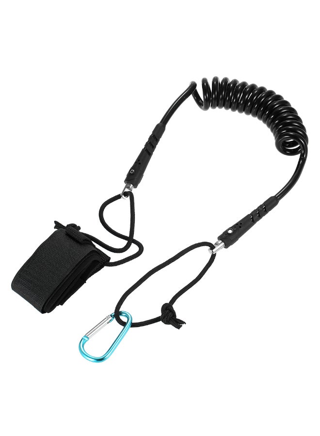 Kayak Canoe Coiled Safety Leash 40cm