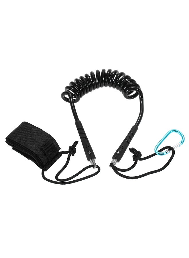 Kayak Canoe Coiled Safety Leash 40cm