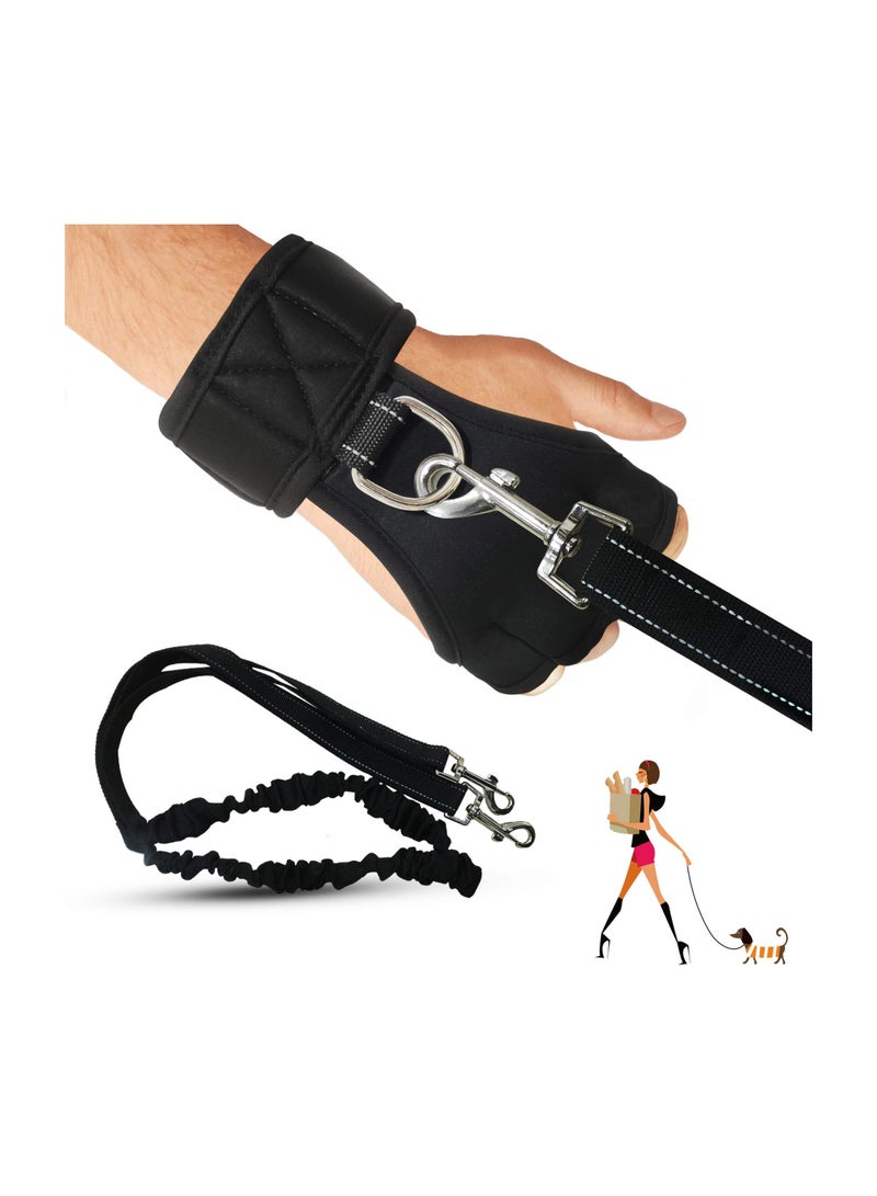 1PCS Dog Leash Explosion Proof Chain Lead Rope for Large Dogs Safety Free Hands Tough Unbreakable Suitable Puppies Cats