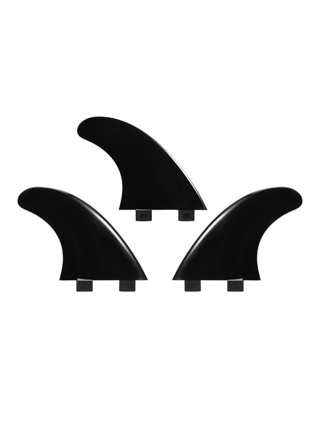 3-Piece Fiberglass Nylon Surf Fins Set