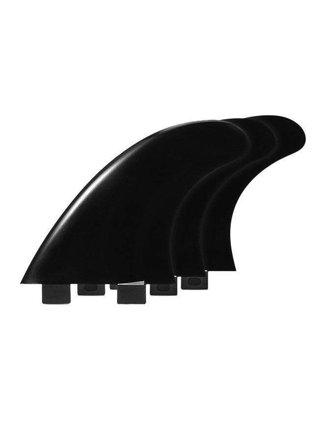 3-Piece Fiberglass Nylon Surf Fins Set