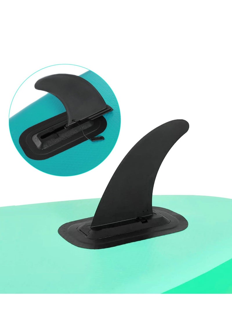 Surfboard Fins, Removable Universal SUP Fin, Nylon Safe Reinforced Replacement Diverter Tail Rudder for Longboard Surfboard, Inflatable Paddle Board, Stand-Up Board