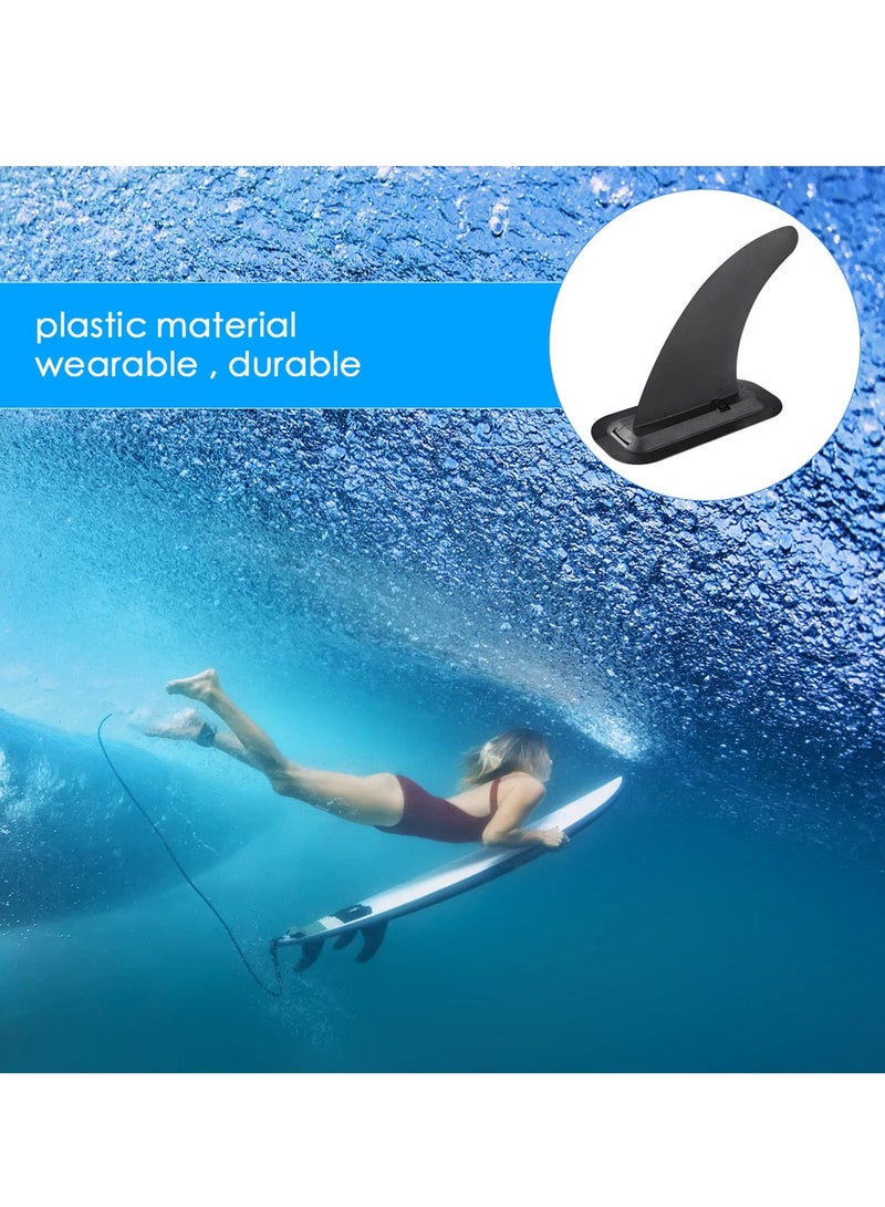 Surfboard Fins, Removable Universal SUP Fin, Nylon Safe Reinforced Replacement Diverter Tail Rudder for Longboard Surfboard, Inflatable Paddle Board, Stand-Up Board
