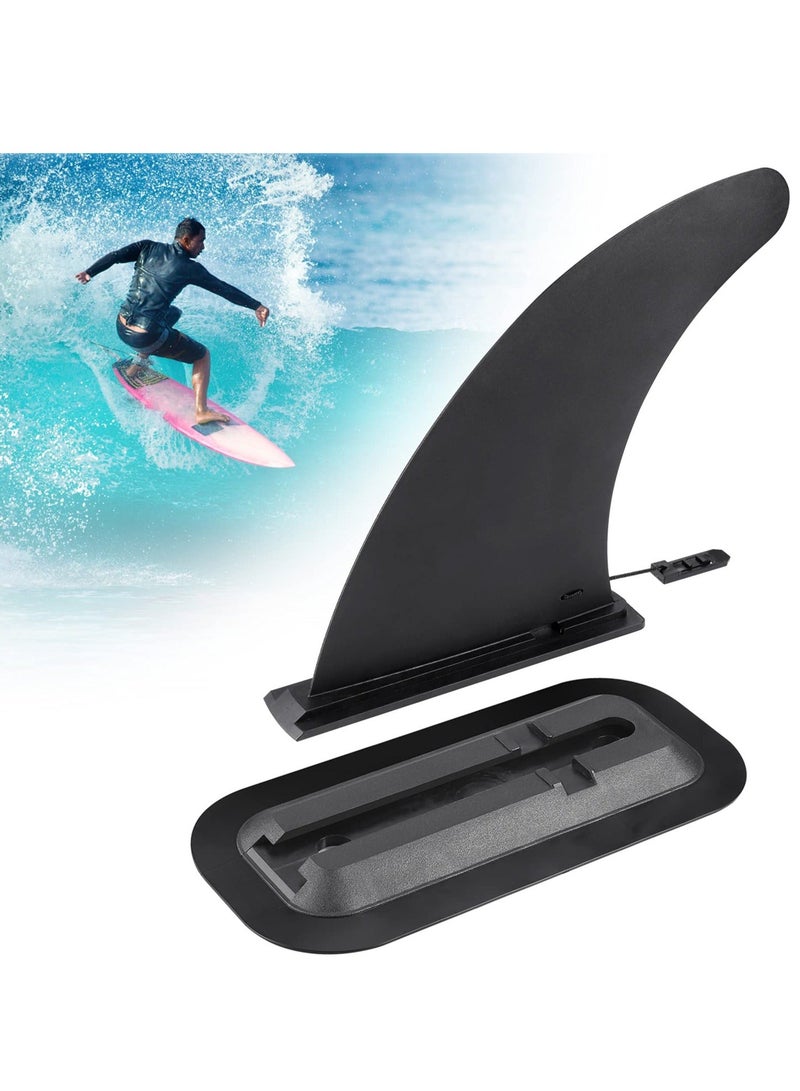 Surfboard Fins, Removable Universal SUP Fin, Nylon Safe Reinforced Replacement Diverter Tail Rudder for Longboard Surfboard, Inflatable Paddle Board, Stand-Up Board