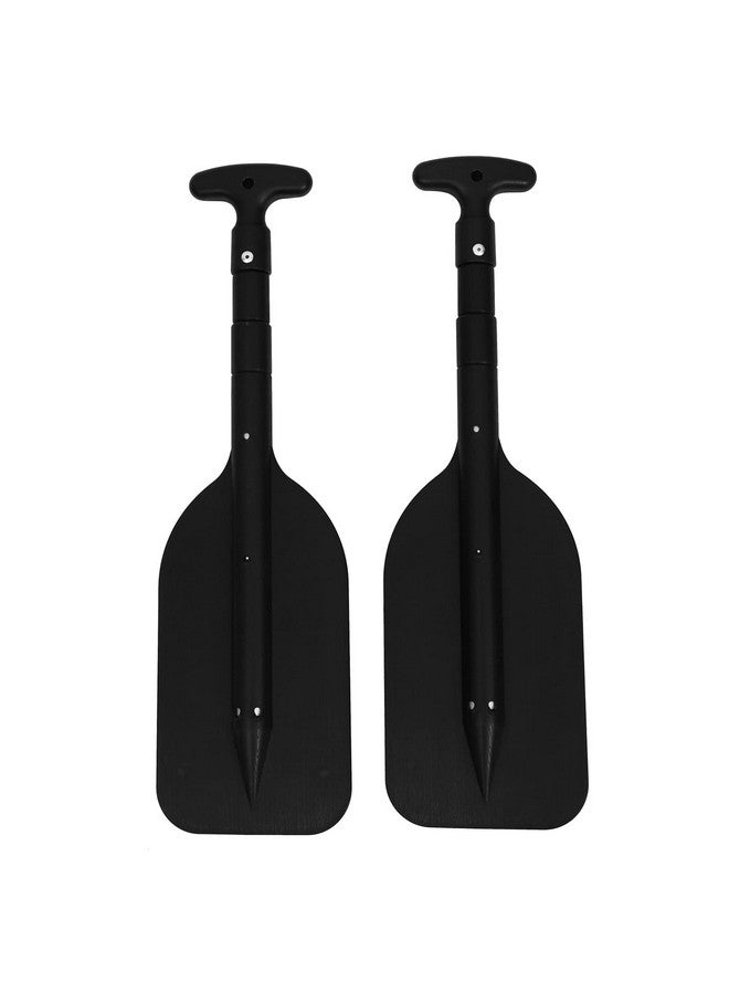 2Pcs Sup Paddles Telescoping Plastic Boat Paddle Collapsible Oar For Kayak Jet Ski And Canoe Safety Boat Accessories