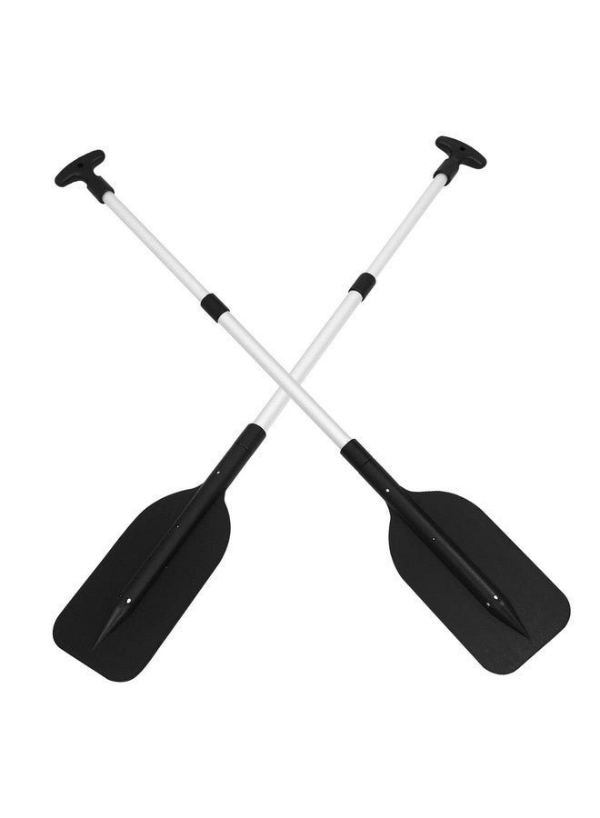 2Pcs Sup Paddles Telescoping Plastic Boat Paddle Collapsible Oar For Kayak Jet Ski And Canoe Safety Boat Accessories